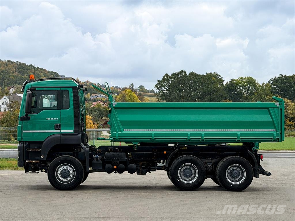 MAN TGS 26.360* KIPPER 4,90 * 6x6 * TOPZUSTAND Wywrotki