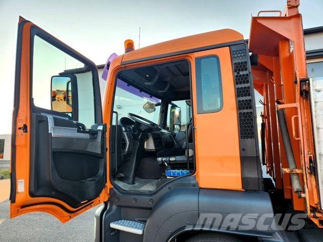 MAN TGS 26.400 6x4 BL HIAB 144 ES-3 Kran Funk Euro5 Самосвал