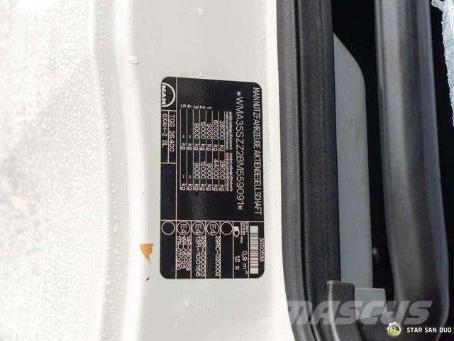 MAN TGS 26.400 6x4H Palfinger PK 34002 crane Kippe Camion benne