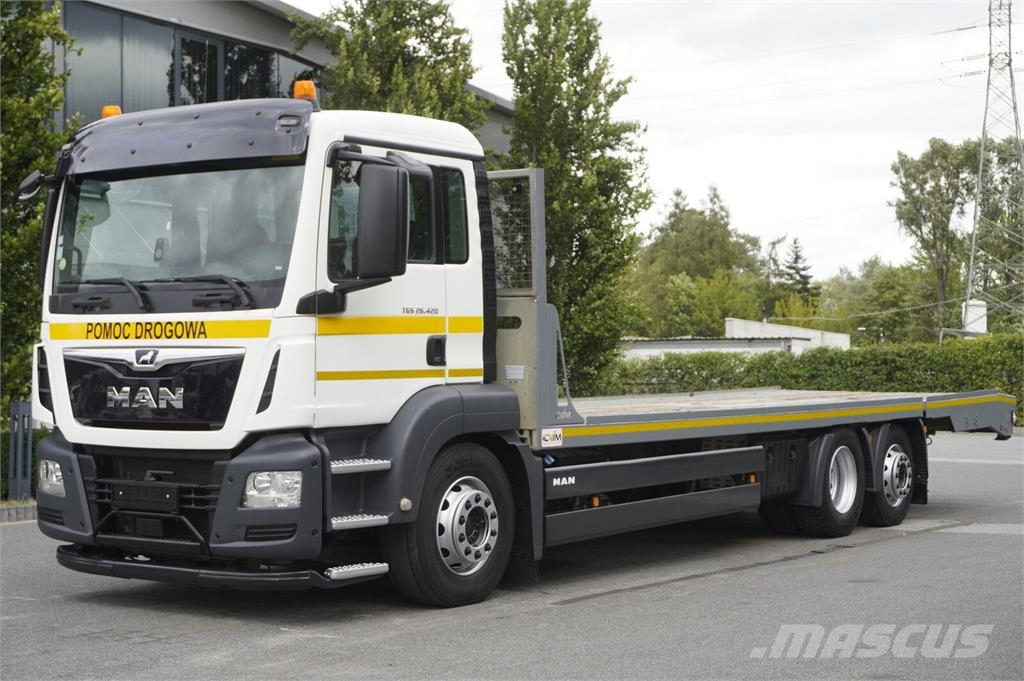 MAN TGS 26.420 6x2 / CVIM Tepematic 14t tow truck / St Camiones portacoches