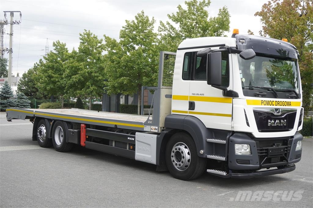 MAN TGS 26.420 6x2 / CVIM Tepematic 14t tow truck / St Camiones portacoches