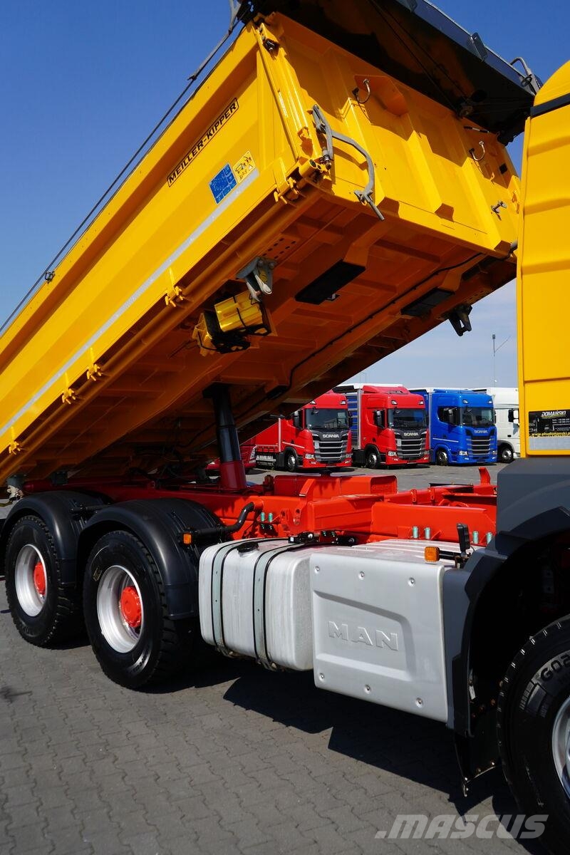 MAN TGS / 26.430 / EURO 6 / WYWROTKA / 6 X 6 / HYDROBU Bañeras basculantes usadas