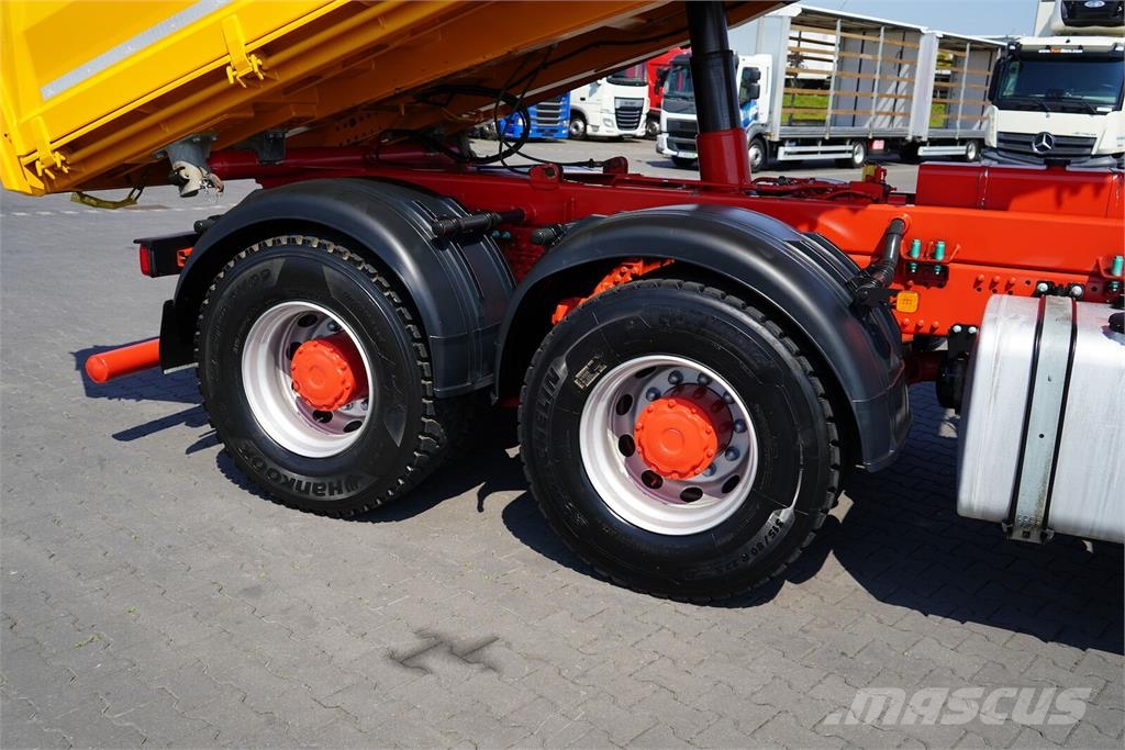 MAN TGS / 26.430 / EURO 6 / WYWROTKA / 6 X 6 / HYDROBU Bañeras basculantes usadas