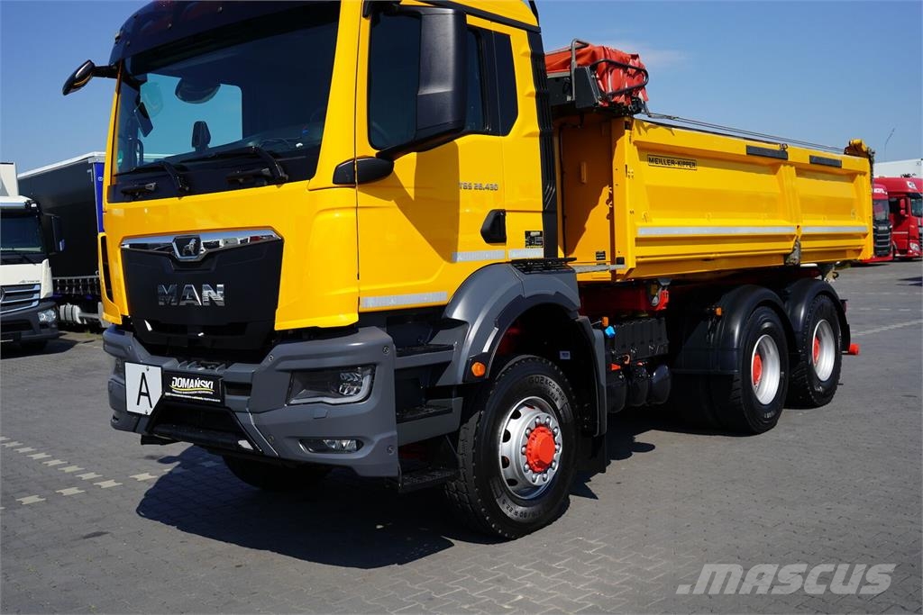 MAN TGS / 26.430 / EURO 6 / WYWROTKA / 6 X 6 / HYDROBU Bañeras basculantes usadas