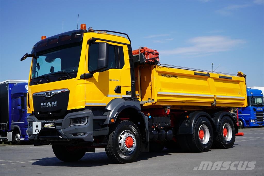 MAN TGS / 26.430 / EURO 6 / WYWROTKA / 6 X 6 / HYDROBU Bañeras basculantes usadas
