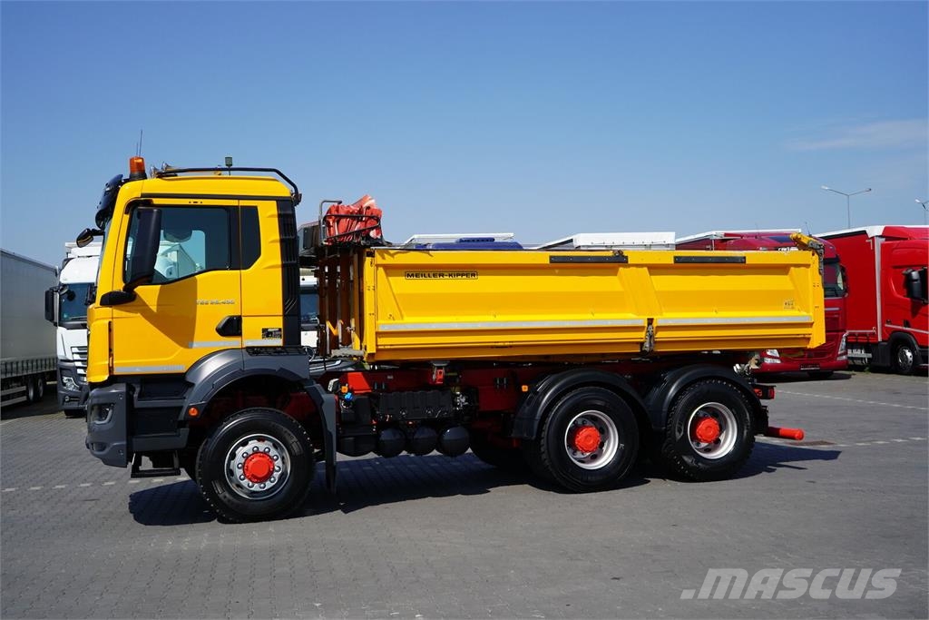 MAN TGS / 26.430 / EURO 6 / WYWROTKA / 6 X 6 / HYDROBU Bañeras basculantes usadas