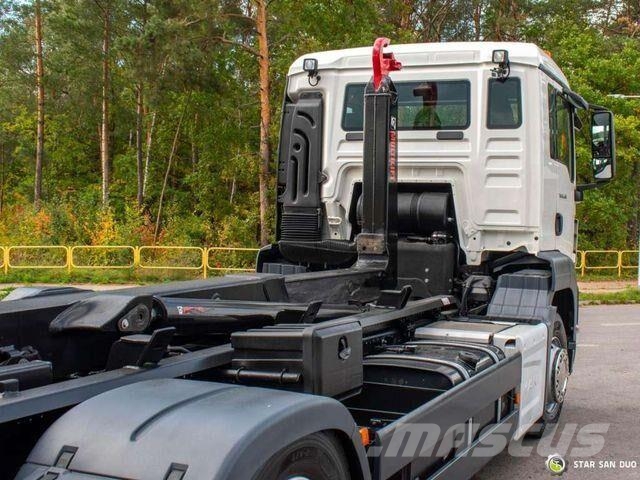 MAN TGS 26.430 6x2 HIAB MULTILIFT Optima 20S59 Hook lift trucks