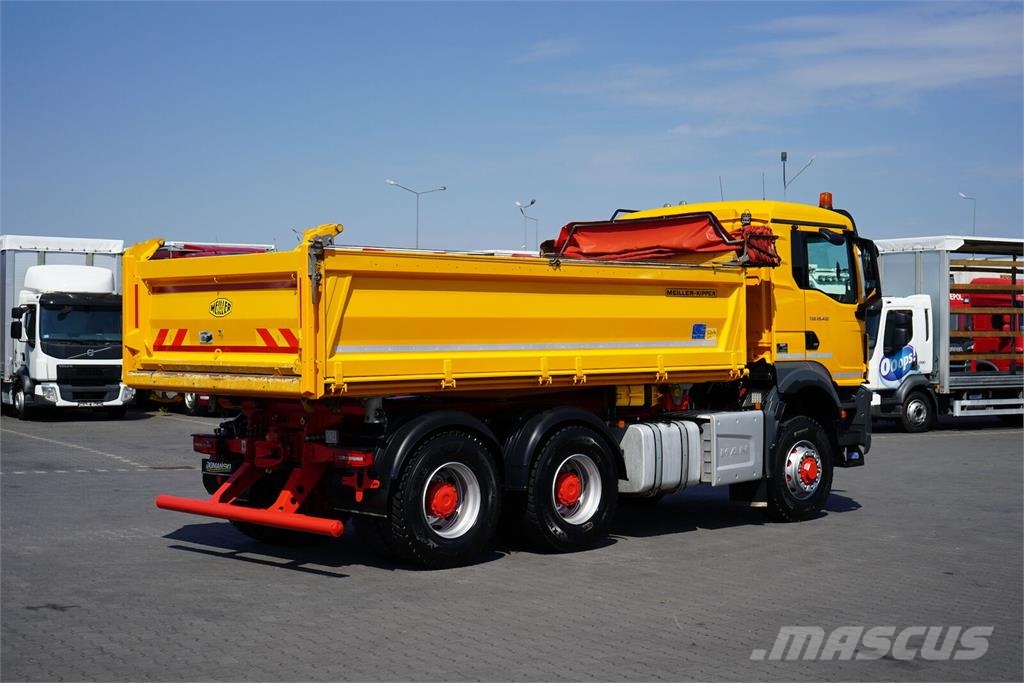 MAN TGS / 26.430 / EURO 6 / WYWROTKA / 6 X 6 / HYDROBU Bañeras basculantes usadas