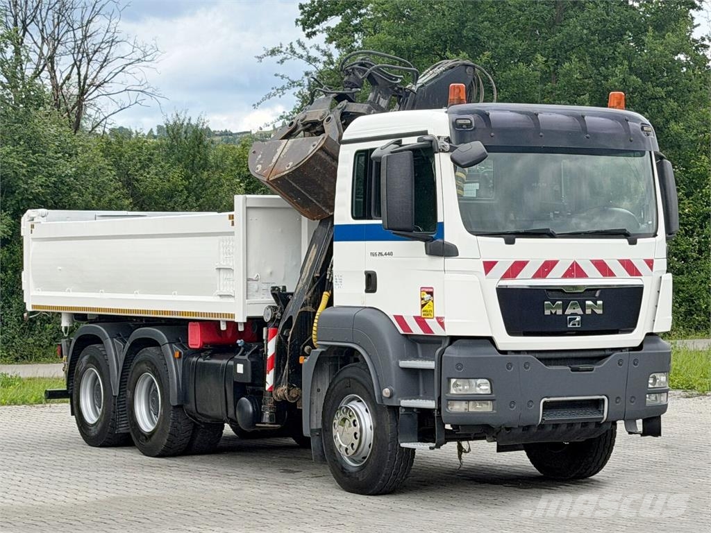 MAN TGS 26.440 Tipper trucks