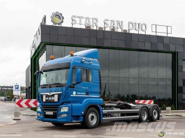MAN TGS 26.460 6x2 Palfinger PHT 20SLD5 Hooklift Horgos rakodó teherautók