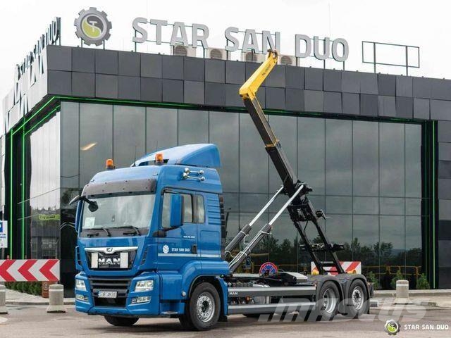 MAN TGS 26.460 6x2 Palfinger PHT 20SLD5 Hooklift Horgos rakodó teherautók