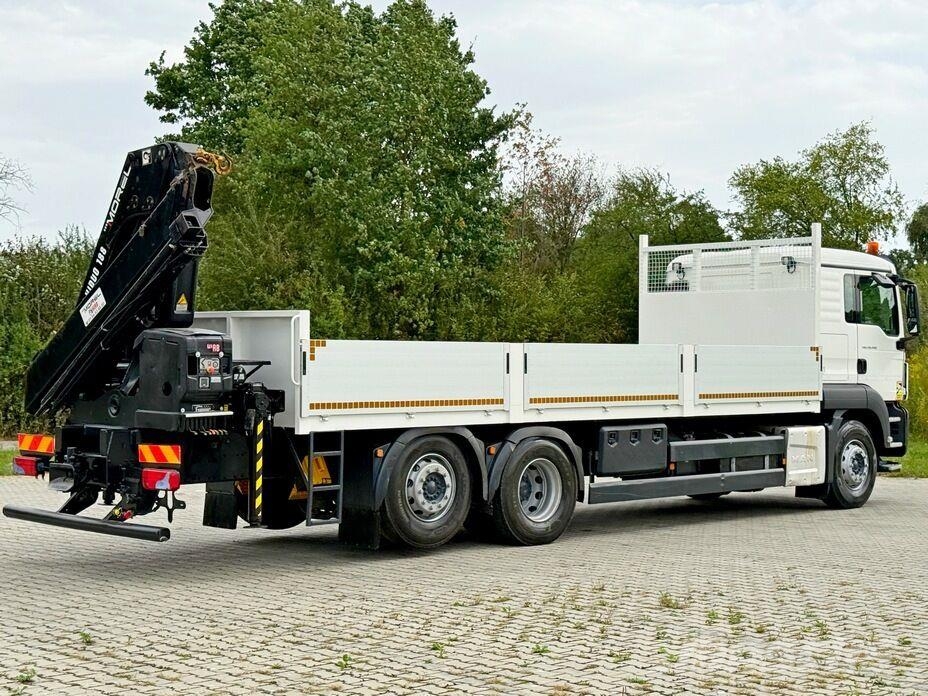 MAN TGS 26.460 * HIAB X - HIDUO 188 B-3 + FUNK* TOP Flatbed kamyonlar