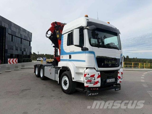 MAN TGS 26.480 6x6H PALFINGER PK 44002 FLY JIB WINC Tractor Units
