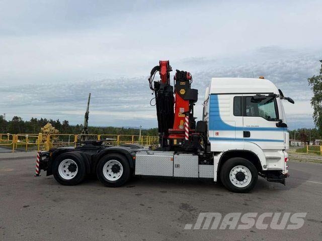 MAN TGS 26.480 6x6H PALFINGER PK 44002 FLY JIB WINC Tractor Units