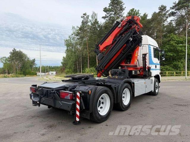 MAN TGS 26.480 6x6H PALFINGER PK 44002 FLY JIB WINC Tractor Units