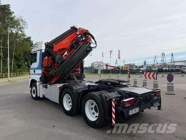 MAN TGS 26.480 6x6H PALFINGER PK 44002 FLY JIB WINC Tractor Units