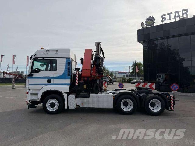 MAN TGS 26.480 6x6H PALFINGER PK 44002 FLY JIB WINC Tractor Units