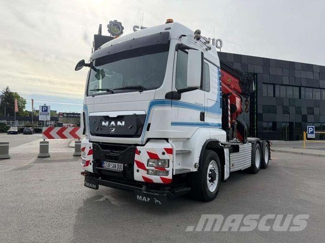 MAN TGS 26.480 6x6H PALFINGER PK 44002 FLY JIB WINC Tractor Units