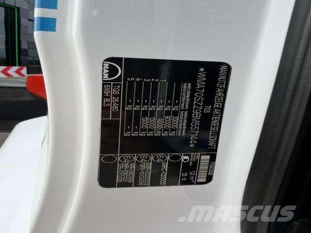 MAN TGS 26.480 6x6H PALFINGER PK 44002 FLY JIB WINC Tractor Units