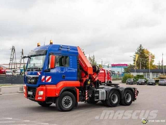 MAN TGS 26.480 6x6H PALFINGER PK 40002 Crane Winch وحدات الجر