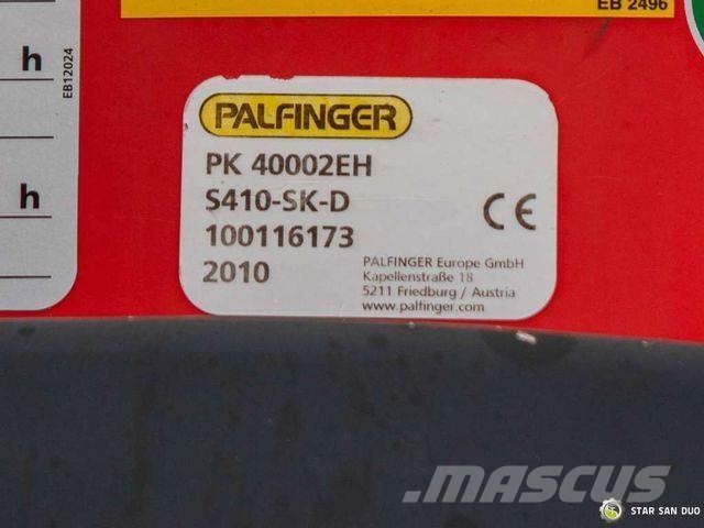 MAN TGS 26.480 6x6H PALFINGER PK 40002 Crane Winch وحدات الجر