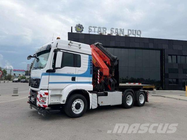 MAN TGS 26.480 6x6H PALFINGER PK 44002 FLY JIB WINC Tractor Units