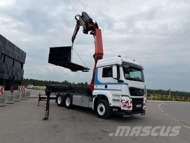 MAN TGS 26.480 6x6H PALFINGER PK 44002 FLY JIB WINC Tractor Units