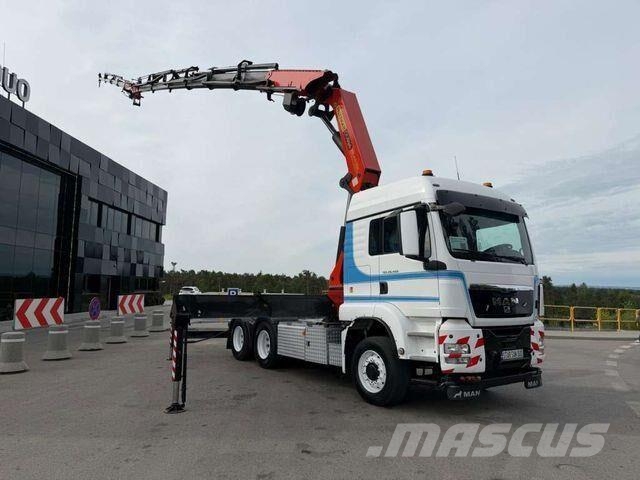 MAN TGS 26.480 6x6H PALFINGER PK 44002 FLY JIB WINC Tractor Units
