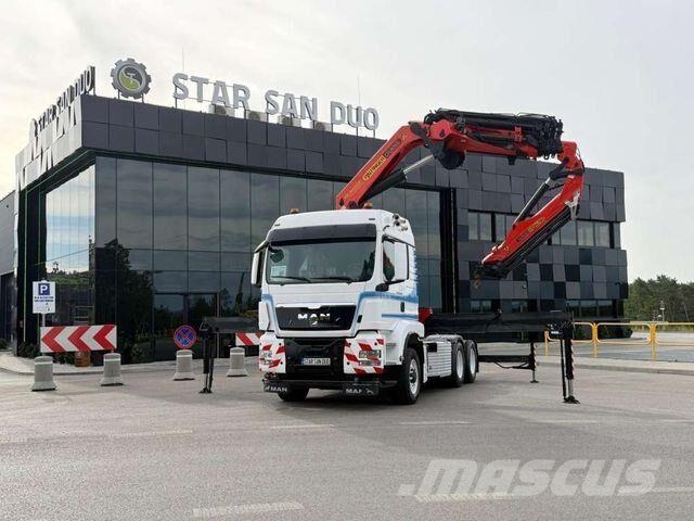 MAN TGS 26.480 6x6H PALFINGER PK 44002 FLY JIB WINC Tractor Units