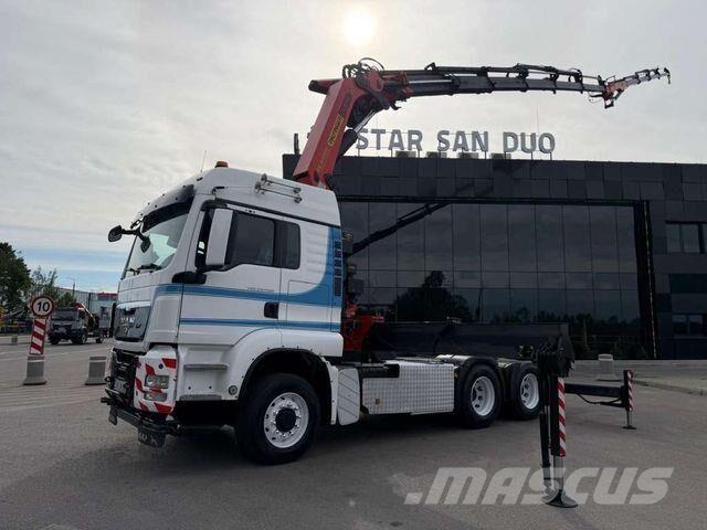 MAN TGS 26.480 6x6H PALFINGER PK 44002 FLY JIB WINC Tractor Units