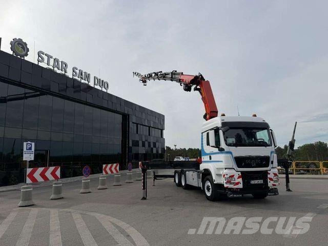 MAN TGS 26.480 6x6H PALFINGER PK 44002 FLY JIB WINC Tractor Units