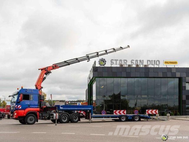 MAN TGS 26.480 6x6H PALFINGER PK 40002 Crane Winch Autotractoare