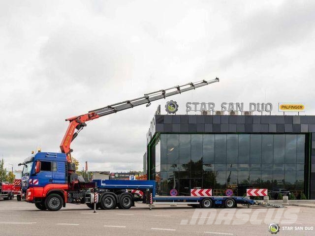 MAN TGS 26.480 6x6H PALFINGER PK 40002 Crane Winch وحدات الجر