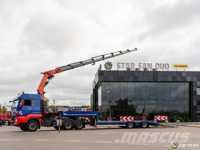 MAN TGS 26.480 6x6H PALFINGER PK 40002 Crane Winch وحدات الجر