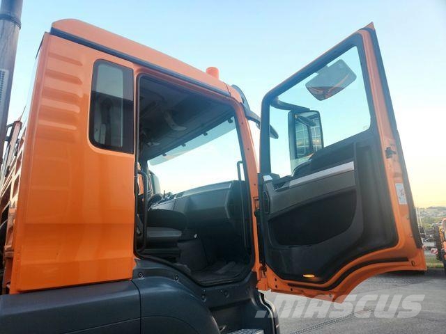 MAN TGS 28.360 6x4-4 BL Palfinger PK9001 Kran Funk Самосвал