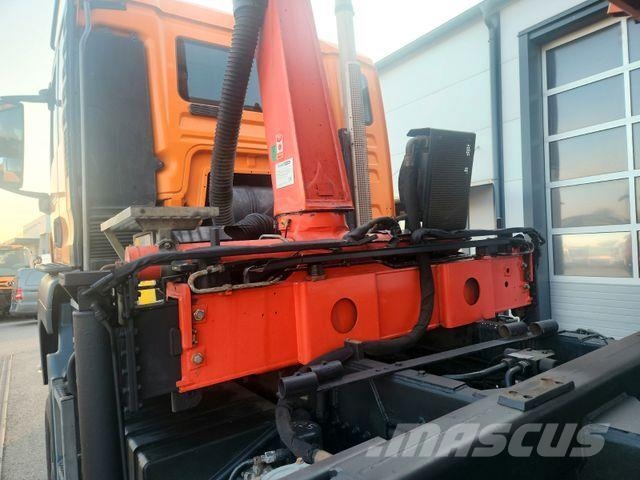 MAN TGS 28.360 6x4-4 BL Palfinger PK9001 Kran Funk Самосвал