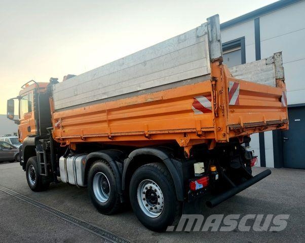 MAN TGS 28.360 6x4-4 BL Palfinger PK9001 Kran Funk Самосвал