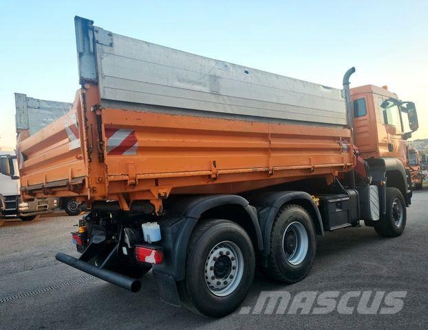 MAN TGS 28.360 6x4-4 BL Palfinger PK9001 Kran Funk Самосвал