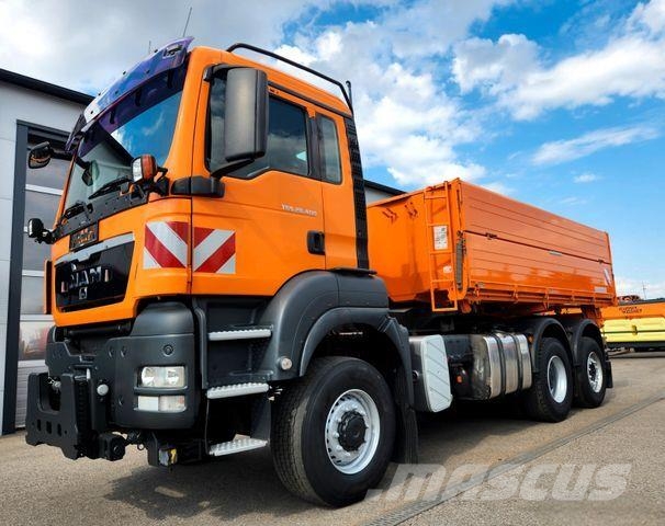 MAN TGS 28.400 6x4-4 BL Euro5 Winterdienst Streuer Savivarčių priekabų vilkikai