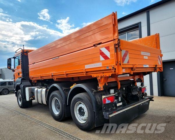 MAN TGS 28.400 6x4-4 BL Euro5 Winterdienst Streuer Savivarčių priekabų vilkikai