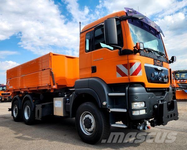 MAN TGS 28.400 6x4-4 BL Euro5 Winterdienst Streuer Savivarčių priekabų vilkikai