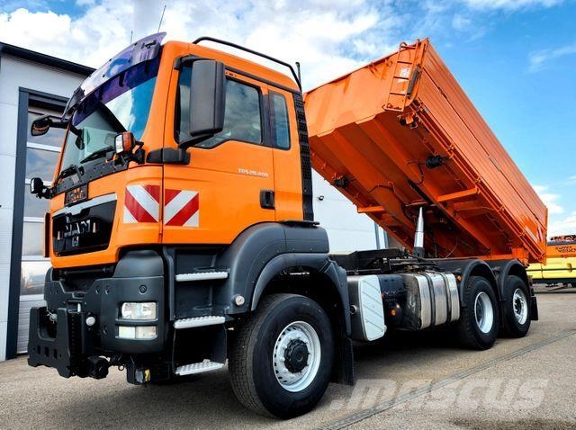 MAN TGS 28.400 6x4-4 BL Euro5 Winterdienst Streuer Savivarčių priekabų vilkikai