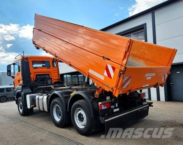 MAN TGS 28.400 6x4-4 BL Euro5 Winterdienst Streuer Savivarčių priekabų vilkikai
