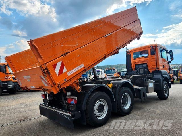 MAN TGS 28.400 6x4-4 BL Euro5 Winterdienst Streuer Savivarčių priekabų vilkikai