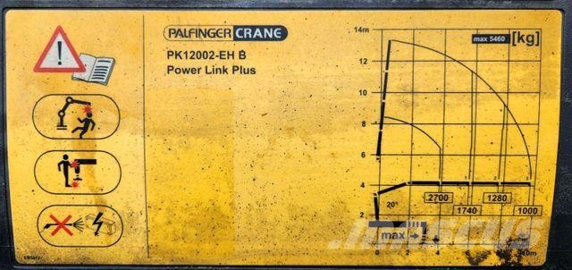 MAN TGS 28.400 6x4-4 BL Palfinger PK12002 Kran Euro5 Tipper trucks