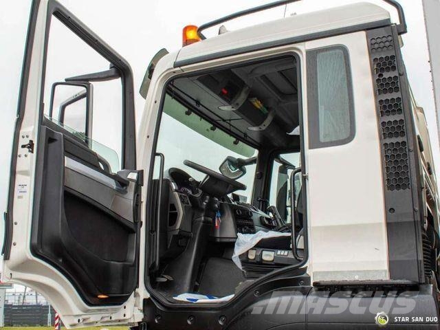 MAN TGS 28.540 6x4x4 Palfinger PK 50002 EH Cran شاحنات مسطحة/مفصلية الجوانب