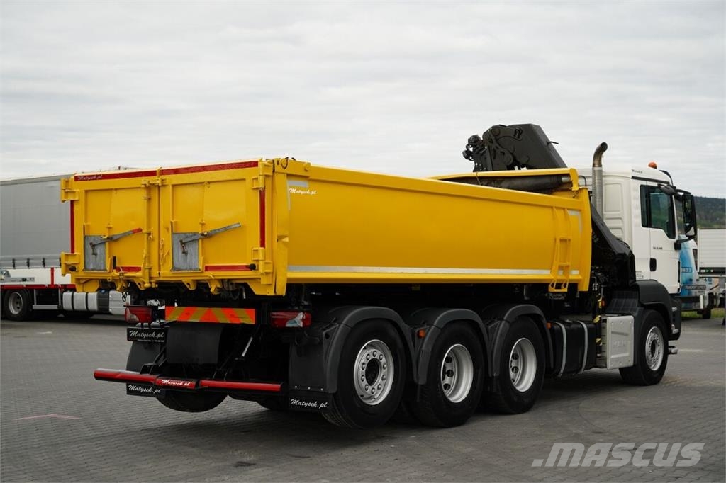 MAN TGS 32.400 / 8x4 / TRIDEM / WYWROTKA 2 STRONNA / H Camion benne