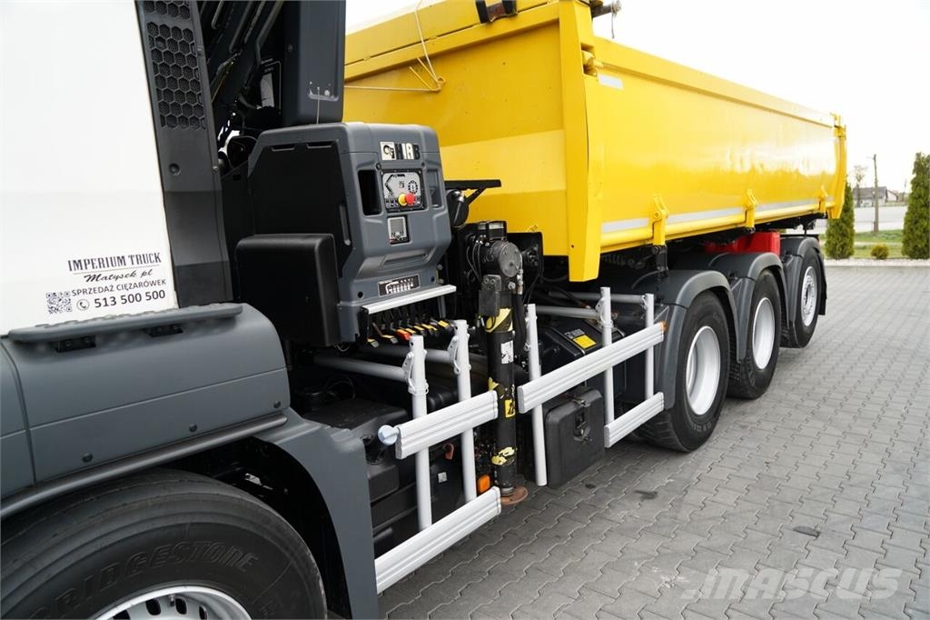 MAN TGS 32.400 / 8x4 / TRIDEM / WYWROTKA 2 STRONNA / H Camion benne