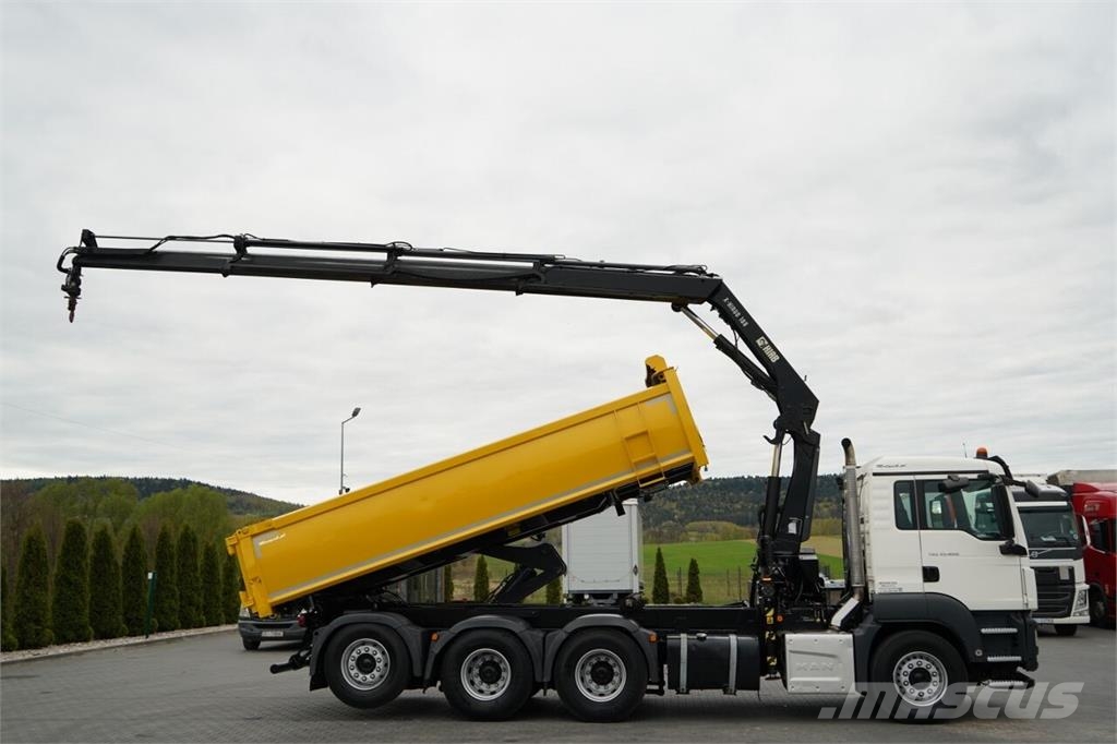 MAN TGS 32.400 / 8x4 / TRIDEM / WYWROTKA 2 STRONNA / H Camion benne