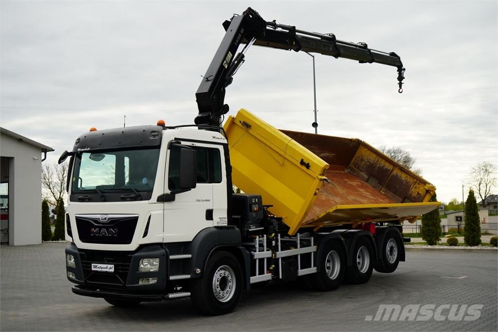 MAN TGS 32.400 / 8x4 / TRIDEM / WYWROTKA 2 STRONNA / H Camion benne